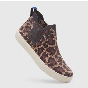 Rothy’s Cheetah Print Chelsea Boot size 10